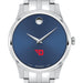 Dayton Men's Movado Collection Stainless Steel Watch with Blue Dial