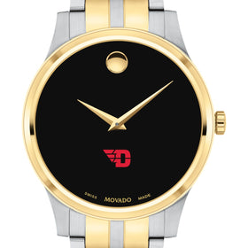 Dayton Men&#39;s Movado Collection Two-Tone Watch with Black Dial Shot #1