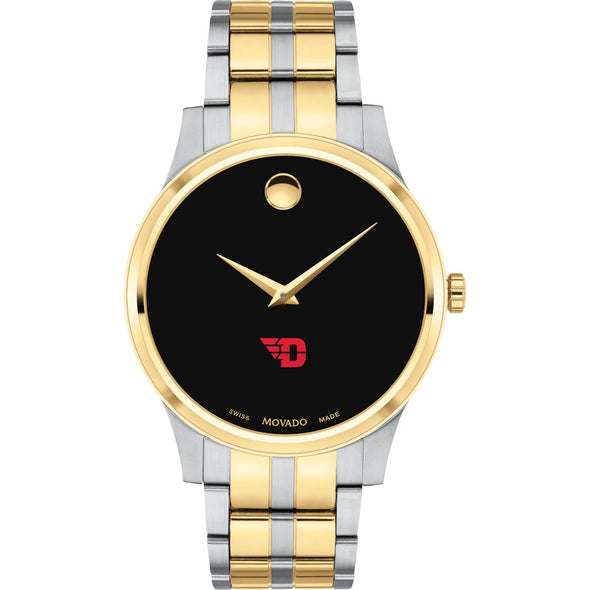 Dayton Men&#39;s Movado Collection Two-Tone Watch with Black Dial Shot #2