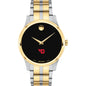 Dayton Men's Movado Collection Two-Tone Watch with Black Dial Shot #2