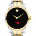 Dayton Women's Movado Collection Two-Tone Watch with Black Dial