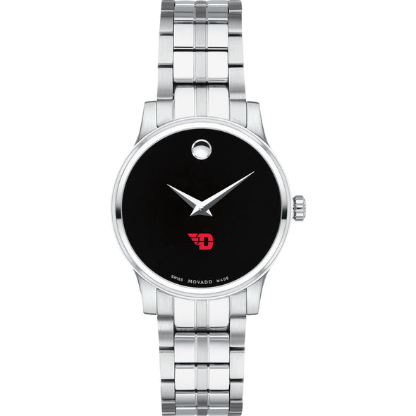 Dayton Women&#39;s Movado Stainless Steel Watch with Black Dial Shot #2