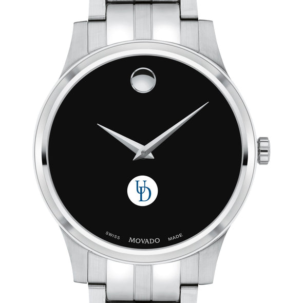 Delaware Men&#39;s Movado Collection Stainless Steel Watch with Black Dial Shot #1