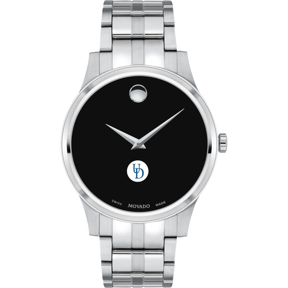 Delaware Men&#39;s Movado Collection Stainless Steel Watch with Black Dial Shot #2