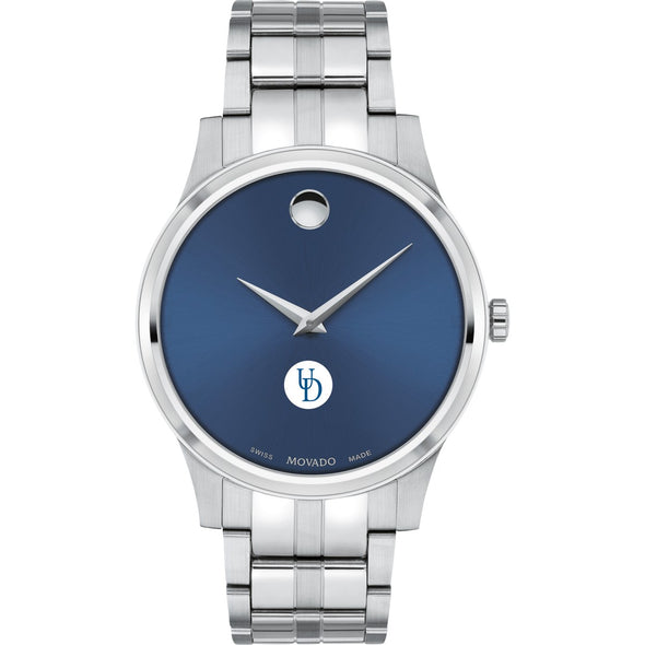 Delaware Men&#39;s Movado Collection Stainless Steel Watch with Blue Dial Shot #2