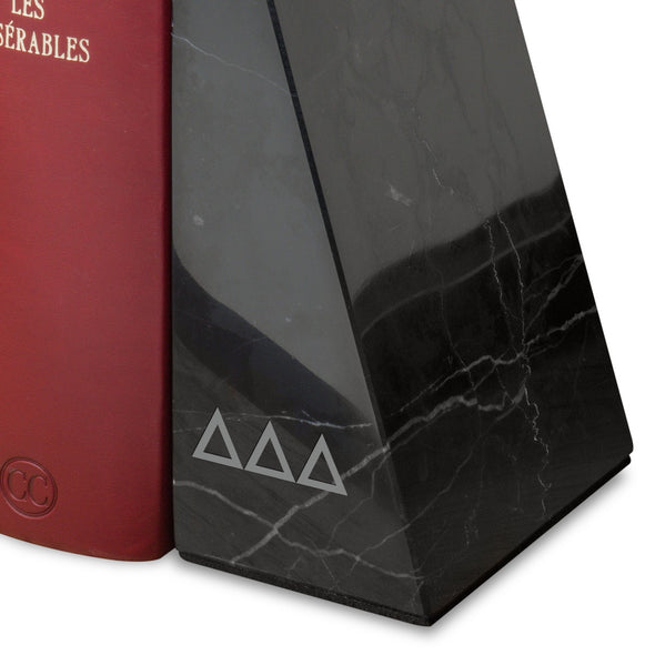 Delta Delta Delta Marble Bookends by M.LaHart Shot #2