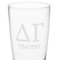 Delta Gamma 20oz Pilsner Glasses - Set of 2 Shot #3