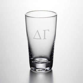 Delta Gamma Ascutney Pint Glass by Simon Pearce Shot #1