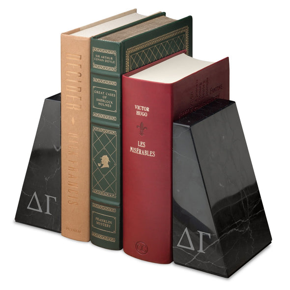 Delta Gamma Marble Bookends by M.LaHart Shot #1