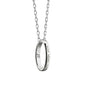 Delta Gamma Monica Rich Kosann "Carpe Diem" Poesy Ring Necklace in Silver Shot #1