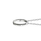 Delta Gamma Monica Rich Kosann "Carpe Diem" Poesy Ring Necklace in Silver Shot #3