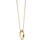 Delta Gamma Monica Rich Kosann Poesy Ring Necklace in Gold Shot #2