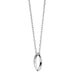 Delta Gamma Monica Rich Kosann Poesy Ring Necklace in Silver