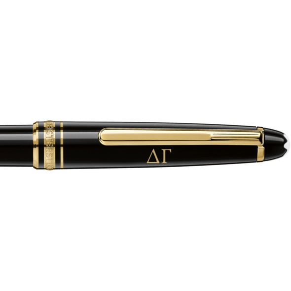 Delta Gamma Montblanc Meisterstück Classique Ballpoint Pen in Gold Shot #2