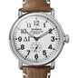 Delta Gamma Shinola Watch, The Runwell 41 mm White Dial Shot #1