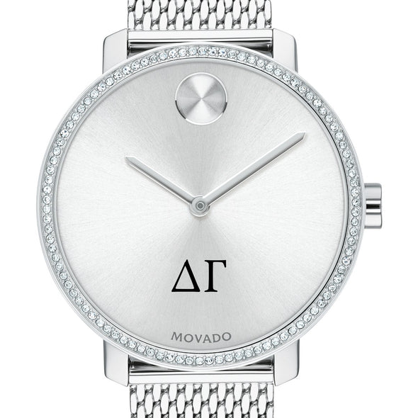 Delta Gamma Women&#39;s Movado Bold with Crystal Bezel &amp; Mesh Bracelet Shot #1