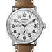 Delta Tau Delta Shinola Watch, The Runwell 41 mm White Dial