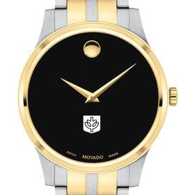 DePaul Men&#39;s Movado Collection Two-Tone Watch with Black Dial Shot #1