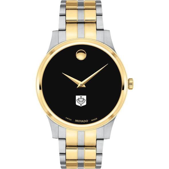 DePaul Men&#39;s Movado Collection Two-Tone Watch with Black Dial Shot #2