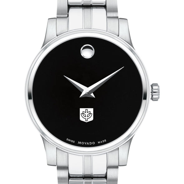 DePaul Women&#39;s Movado Stainless Steel Watch with Black Dial Shot #1