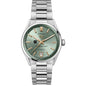 DePaul Women's TAG Heuer Steel Carrera with Green Dial Shot #2