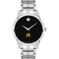 Drexel Men's Movado Collection Stainless Steel Watch with Black Dial Shot #2