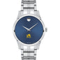 Drexel Men's Movado Collection Stainless Steel Watch with Blue Dial Shot #2