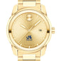 Drexel University Men's Movado BOLD Gold with Date Window Shot #1