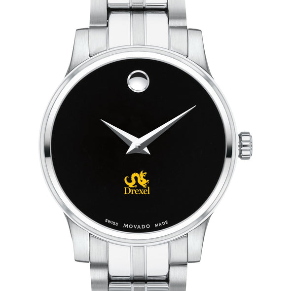 Drexel Women&#39;s Movado Stainless Steel Watch with Black Dial Shot #1