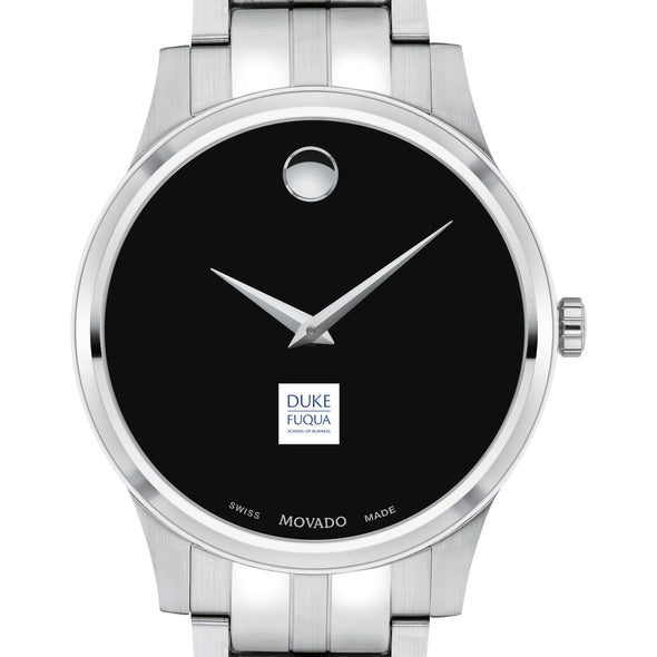 Duke Fuqua Men&#39;s Movado Collection Stainless Steel Watch with Black Dial Shot #1