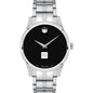 Duke Fuqua Men's Movado Collection Stainless Steel Watch with Black Dial Shot #2