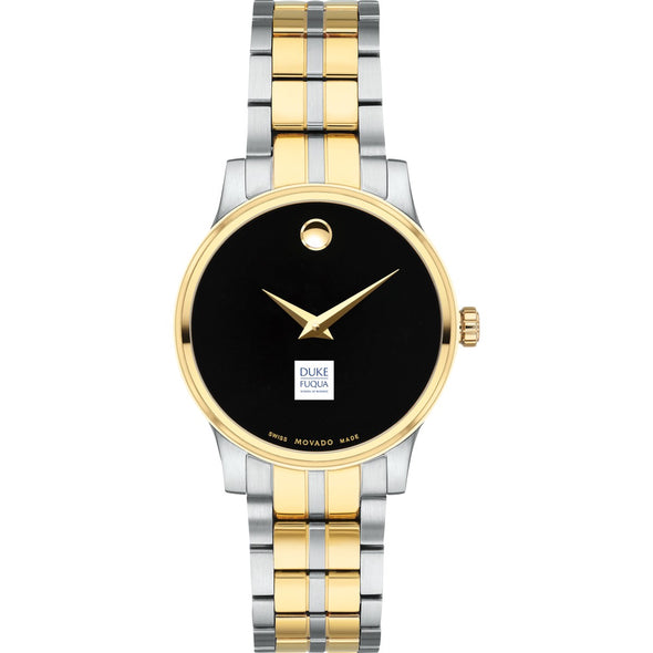 Duke Fuqua Women&#39;s Movado Collection Two-Tone Watch with Black Dial Shot #2