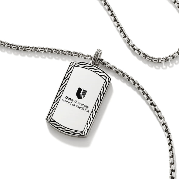 Duke Med Dog Tag by John Hardy with Box Chain Shot #3