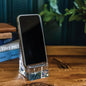 Duke Med Glass Phone Holder by Simon Pearce Shot #3