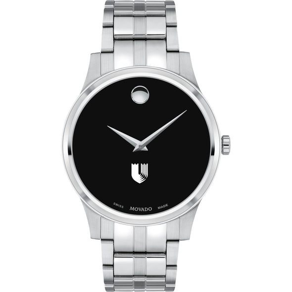 Duke Med Men&#39;s Movado Collection Stainless Steel Watch with Black Dial Shot #2