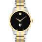 Duke Med Men's Movado Collection Two-Tone Watch with Black Dial Shot #2