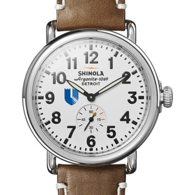 Duke Med Shinola Watch, The Runwell 41 mm White Dial Shot #1