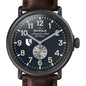 Duke Med Shinola Watch, The Runwell 47 mm Midnight Blue Dial Shot #1