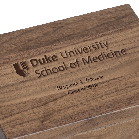 Duke Med Solid Walnut Desk Box Shot #2