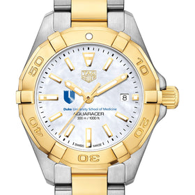 Duke Med TAG Heuer Two-Tone Aquaracer for Women Shot #1