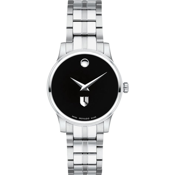 Duke Med Women&#39;s Movado Stainless Steel Watch with Black Dial Shot #2