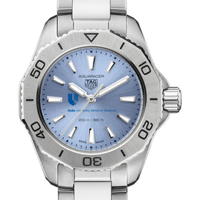 Duke Med Women&#39;s TAG Heuer Steel Aquaracer with Blue Sunray Dial Shot #1