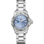 Duke Med Women's TAG Heuer Steel Aquaracer with Blue Sunray Dial Shot #2