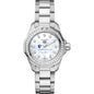 Duke Med Women's TAG Heuer Steel Aquaracer with Diamond Dial & Bezel Shot #2