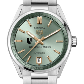 Duke Med Women&#39;s TAG Heuer Steel Carrera with Green Dial Shot #1