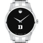 Duke Men's Movado Collection Stainless Steel Watch with Black Dial Shot #1