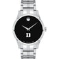 Duke Men's Movado Collection Stainless Steel Watch with Black Dial Shot #2