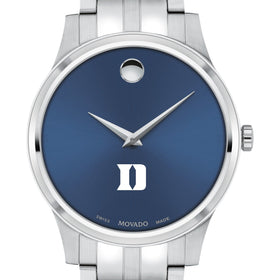 Duke Men&#39;s Movado Collection Stainless Steel Watch with Blue Dial Shot #1