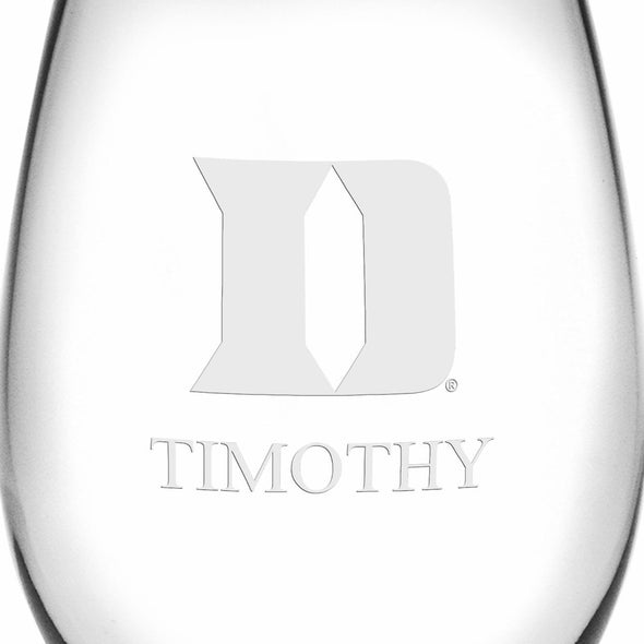 Duke Stemless Wine Glasses Made in the USA Shot #3