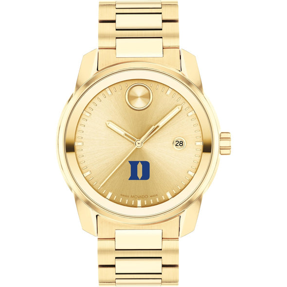 Duke University Men&#39;s Movado BOLD Gold with Date Window Shot #2